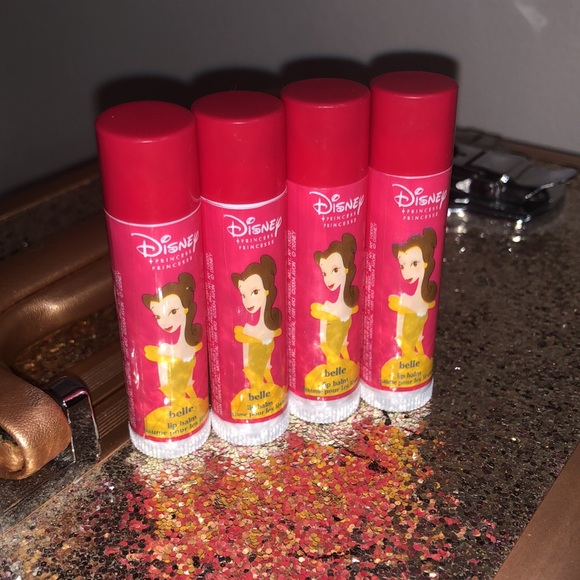 New Disney Princess Belle Lip Balm Set - Raspberry - Picture 6 of 15